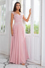 Carregar imagem no visualizador da galeria, Cor-de-rosa De contas chiffon mãe do vestido de noiva