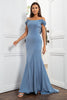 Carregar imagem no visualizador da galeria, Sereia Cinza Mãe Azul do Vestido de Noiva