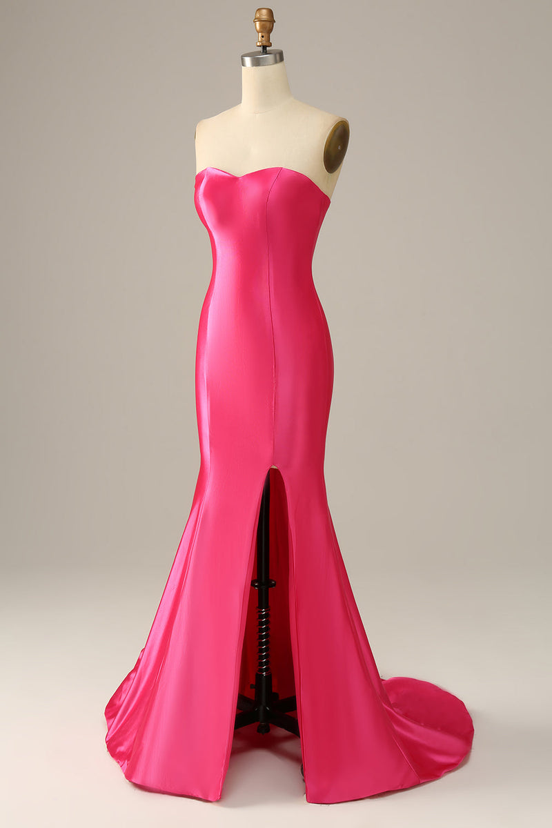 Carregar imagem no visualizador da galeria, Fuchsia Sereia Vestido de Baile