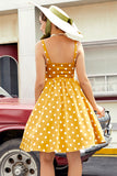 Vestido às Bolinhas Vintage