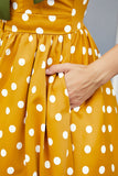Vestido às Bolinhas Vintage