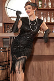 Vestido flapper Gatsby Glitter Fringe 1920
