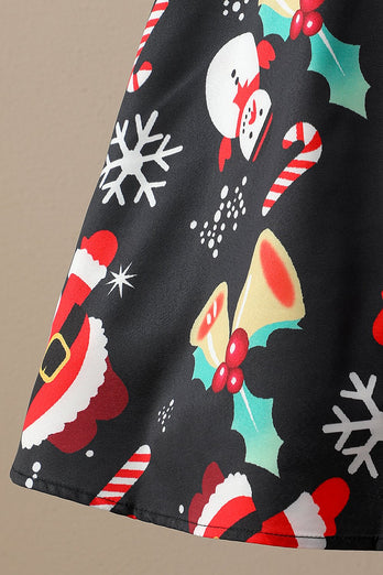 Vestido de festa de Natal de Halter Retro Halter