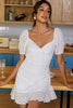 Carregar imagem no visualizador da galeria, Vestido casual oco branco