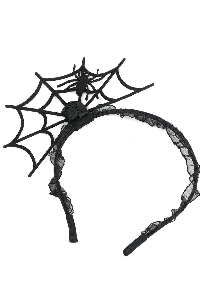 Carregar imagem no visualizador da galeria, Spider Web Halloween Funny Headband