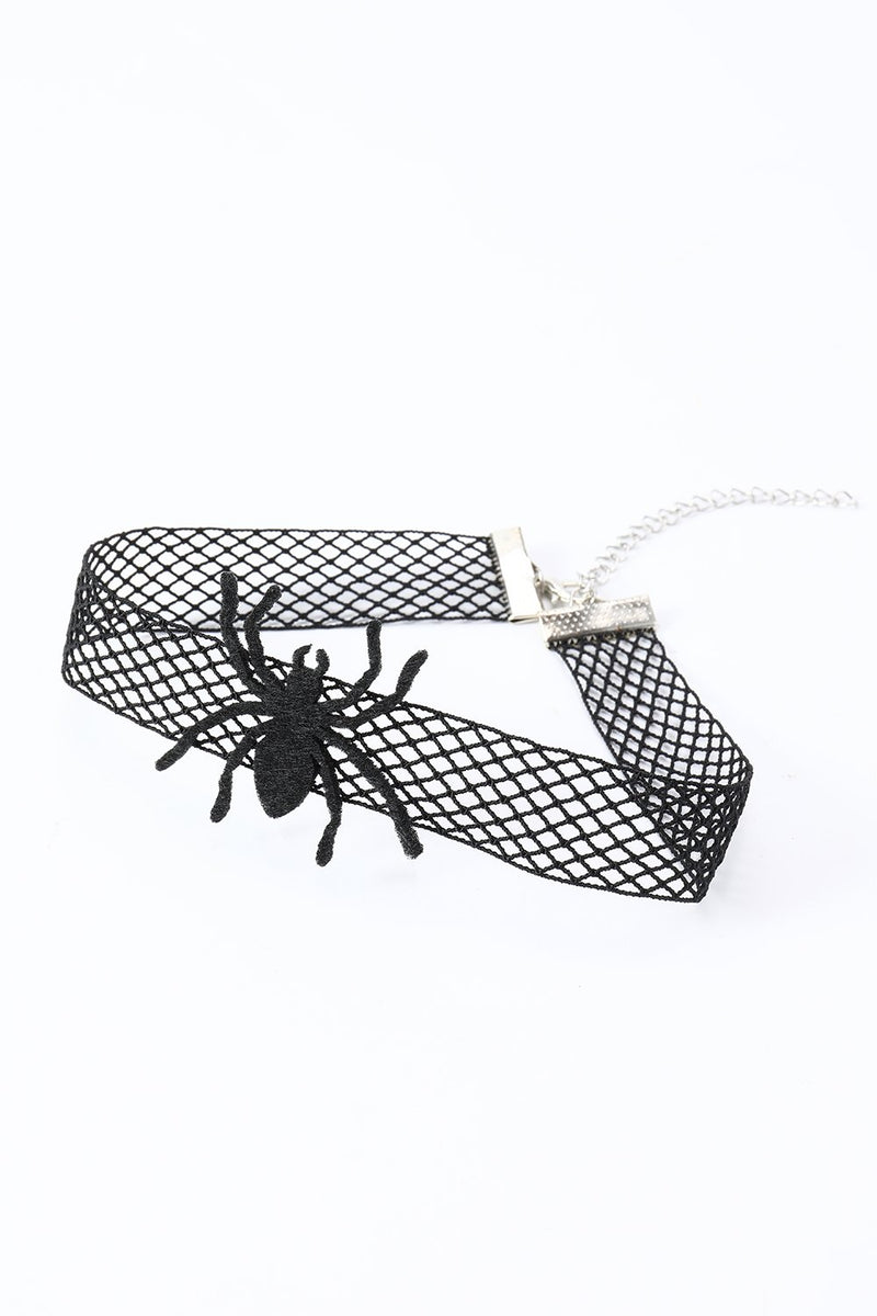 Carregar imagem no visualizador da galeria, Black Halloween Spider Choker