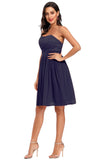 Bonito um vestido de festa de festa de namorado de linha