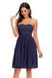 Bonito um vestido de festa de festa de namorado de linha