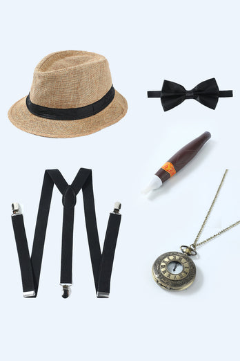 Conjunto de acessórios de café de 1920 para homens