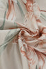 Carregar imagem no visualizador da galeria, Robe de noiva de cetim floral cinza claro