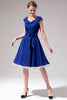 Carregar imagem no visualizador da galeria, Vestido azul royal dos anos 50