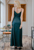 Carregar imagem no visualizador da galeria, Simples Burgundy longo da dama de honra Prom Dress