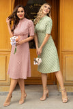 Vestido vintage Polka Dots Red Polka Dots