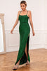 Carregar imagem no visualizador da galeria, Vestido de baile simples de brilho verde