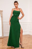 Carregar imagem no visualizador da galeria, Vestido de baile simples de brilho verde