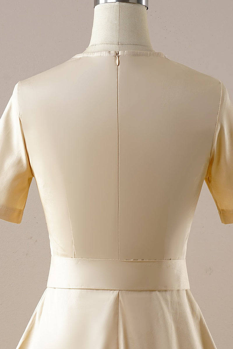 Carregar imagem no visualizador da galeria, Vestido vintage de damasco square neck 1950s