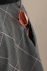 Carregar imagem no visualizador da galeria, Vestido vintage cinzento escuro de estilo retro com mangas compridas