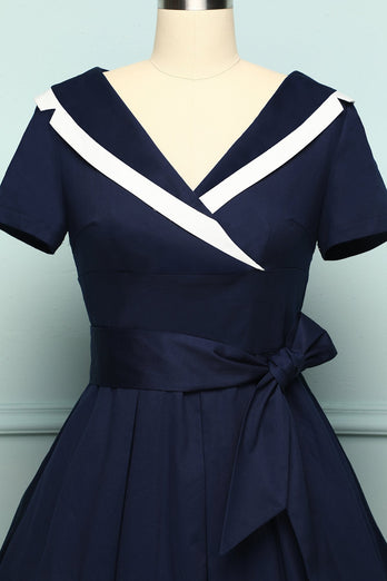 Navy Soldier Dress - ZAPAKA