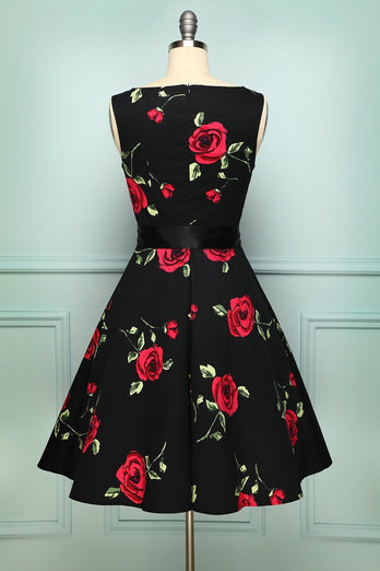 Rose Print Swing - ZAPAKA