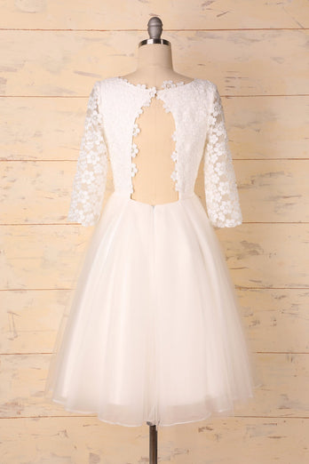 Short Bridal Dress - ZAPAKA